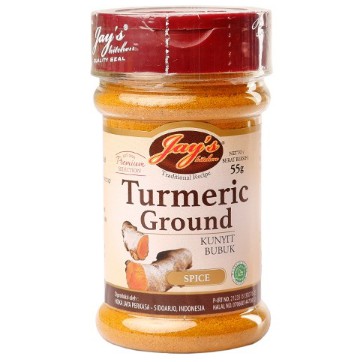 

JAY'S TURMERIC GROUND KUNYIT BUBUK 55 GRAM JAYS