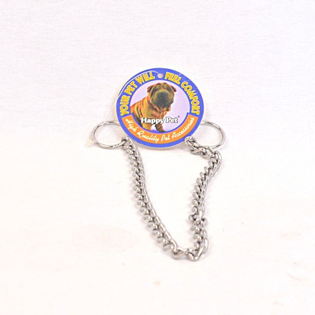 SABARSHOPSS - HAPPYPET KALUNG ANJING RANTAI STAINLESS STEEL CHAIN TWIST