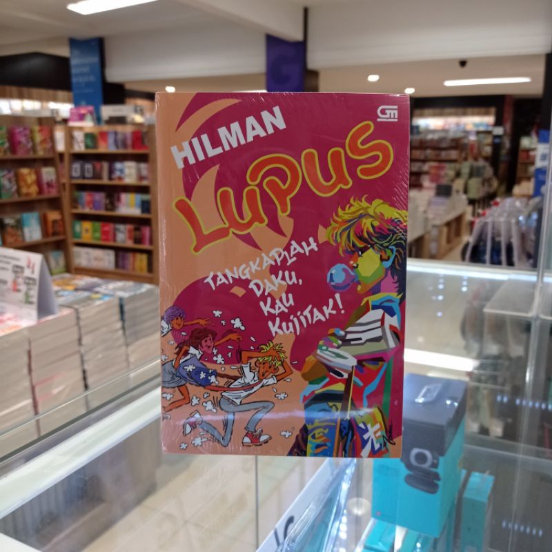 Novel Lupus Tangkaplah Daku Kau Kujitak - Hilman Original Gramedia