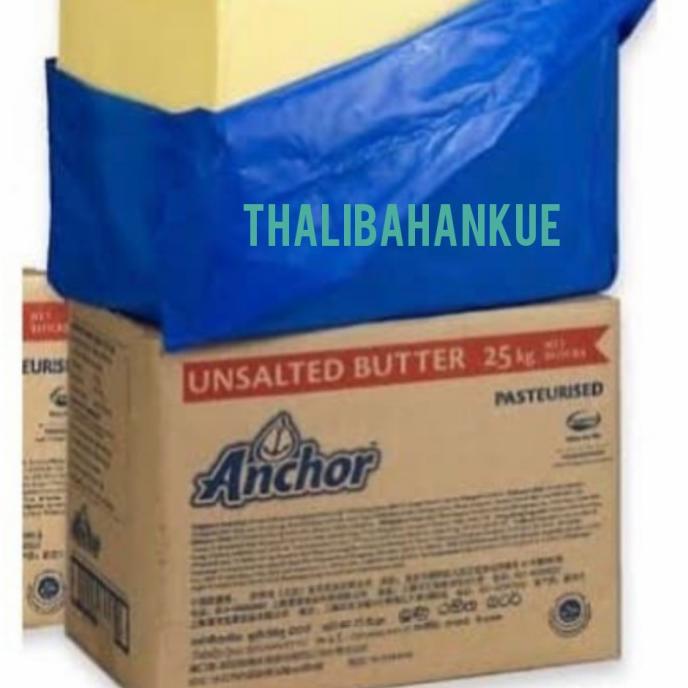 

READY COD ANCHOR BUTTER UNSALTED/TAWAR ECERAN 1KG COCOK U/ KUE/CAKE KHUSUS OJOL