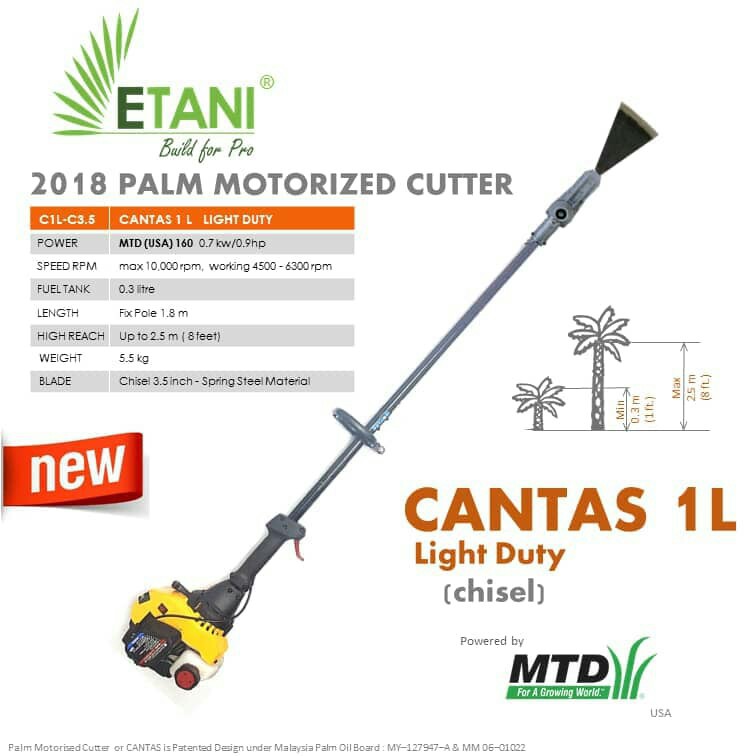 Alat Mesin Egrek & dodos Panen Sawit Hight Quality palm cutter