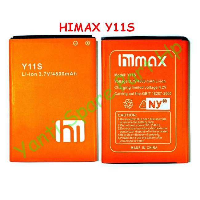 Baterai Himax Y11S Orignal New