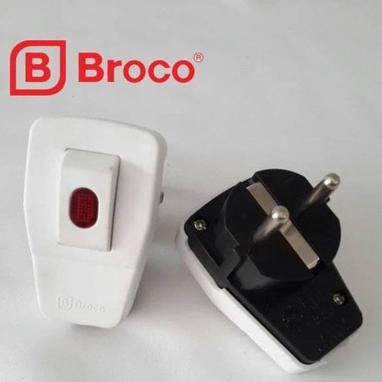 Steker Saklar Lampu / Steker Switch On/Off / Colokan Lampu On Off