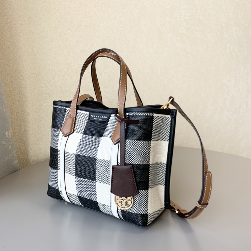 81929  Original TB canvas with cowhide women's shoulder bag crossbody hand bag  ttb