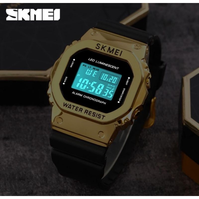 JAM TANGAN SKMEI 1851 WARNA PILIHAN OUTDOOR JAM DIGITAL LED SPORTY WATERPROOF