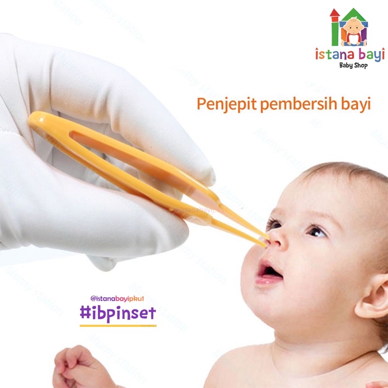 Pinset Bayi Pembersih Hidung Bayi / Penjepit Kotoran Hidung Bayi / Baby Nose Cleaning Tweezer