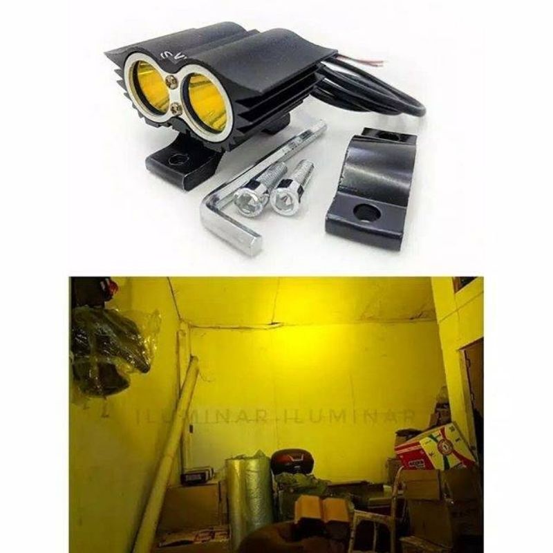 Lampu Tembak Sorot Led 2mata Lampu Led Owl Ultrafire 2 mata SALE / PROMO