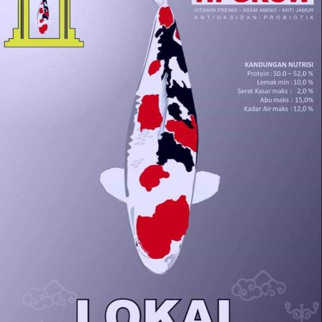 Pakan Koi LTG "LOKAL TAK GENTAR "