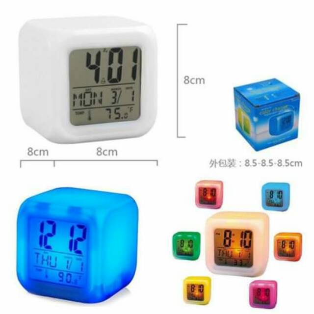 Jam Weker Digital LED
