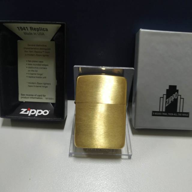 Zippo vintage 1941  brass replica
