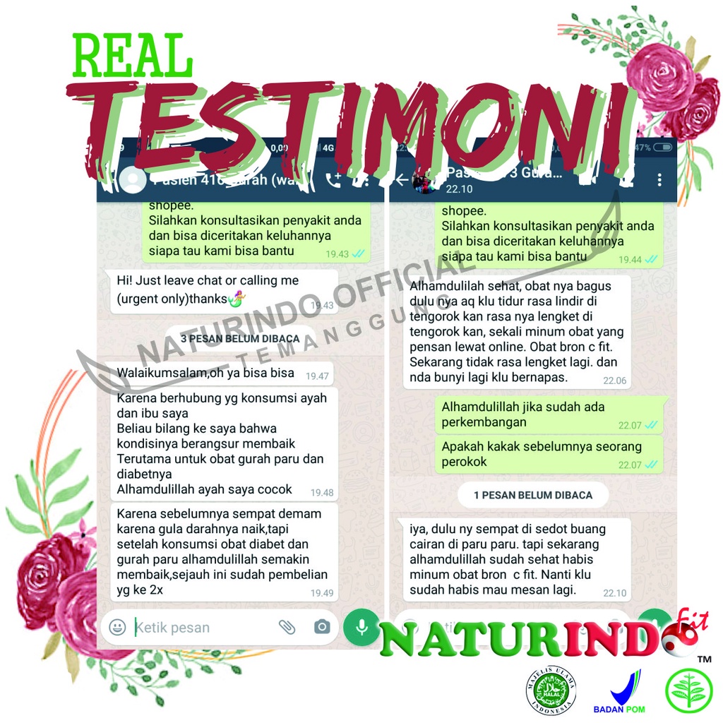 Obat gurah paru paru2 suara sesak nafas batuk berdahak berlendir bronkitis TBC herbal ampuh-4