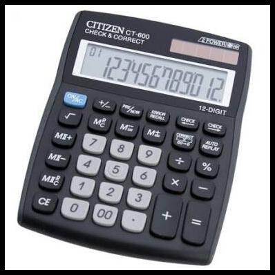 

Citizen Ct-600J - Kalkulator Meja