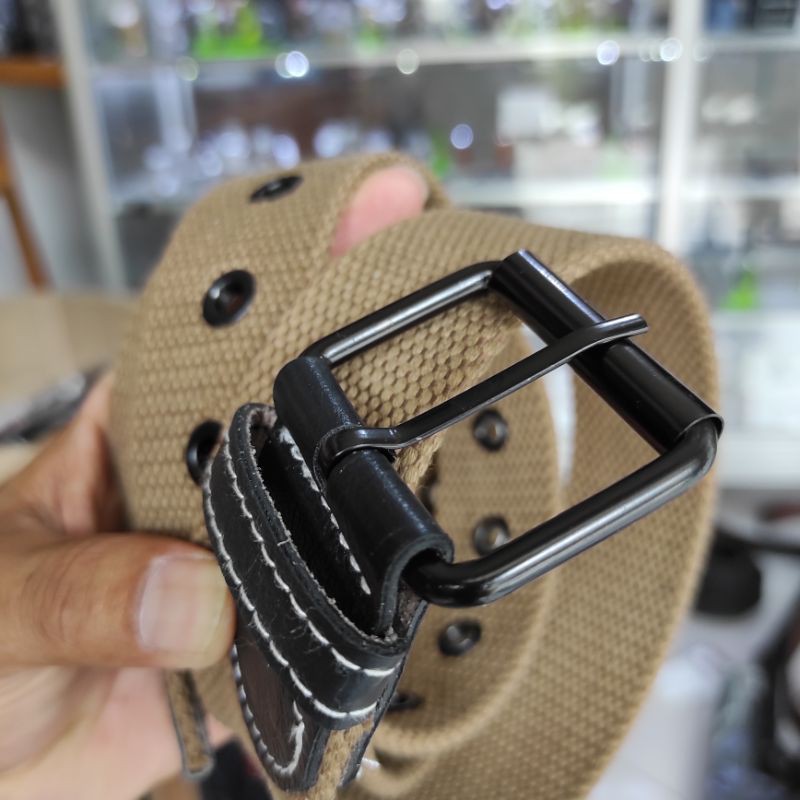 ikat pinggang Pria Kanvas Premium 4421