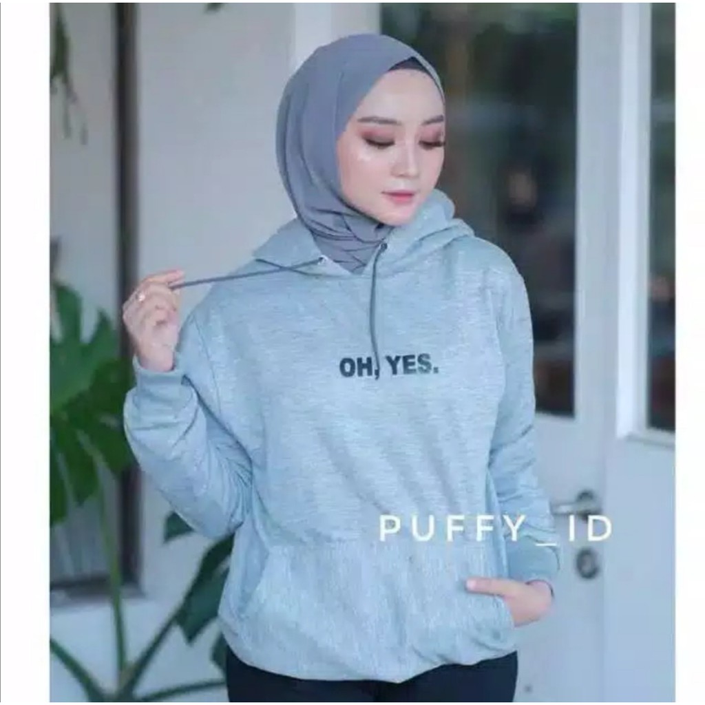 Sweater Wanita Jf.Ohyes Hoodie Wanita Keren Sweater Cewek Lengan Panjang Sweater Distro Murah-7