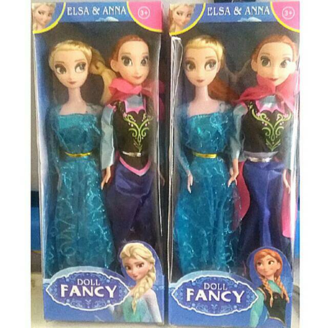 BONEKA FROZEN ELSA DAN ANNA SATU SET