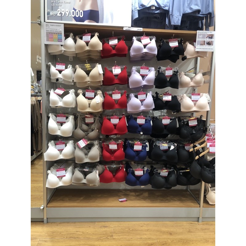 Promo uniqlo - woman bra tanpa kawat