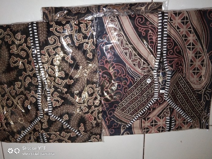 Tunik Batik Wanita Lengan Panjang | Baju Batik Atasan Wanita | Seragaman Batik Pekalongan