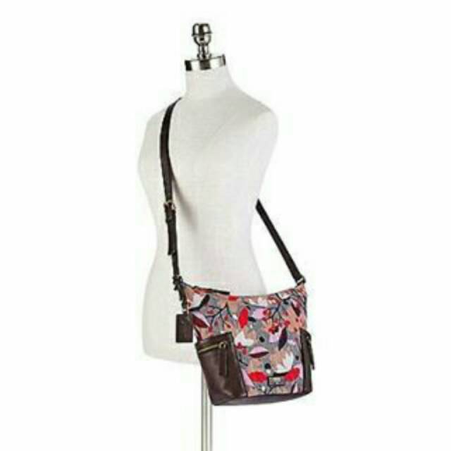 FOSSIL EMERSON HOBO FLORAL