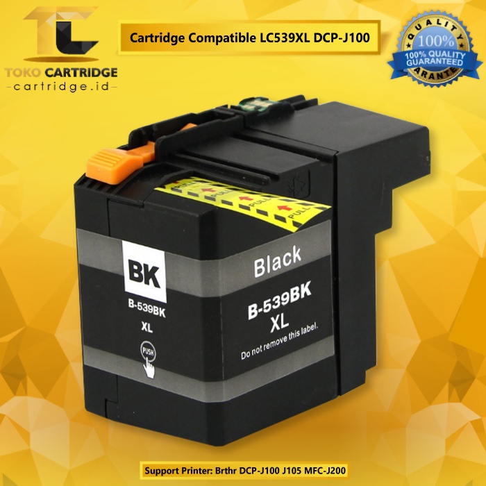 Cartridge Tinta Compatible LC535XL LC535 LC539 XL Printer DCP J100 J105 J200