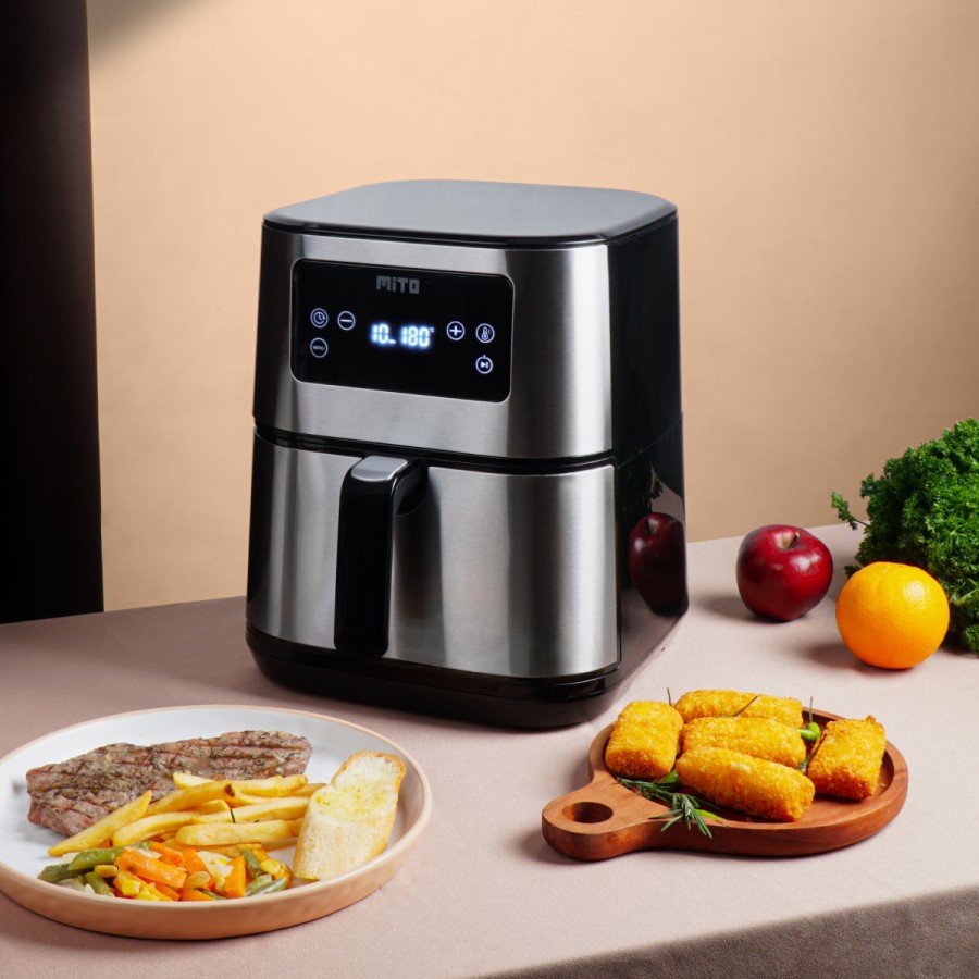 MITO Grande Air Fryer DigiFry AF10 Mesin Penggoreng Tanpa Minyak 6L