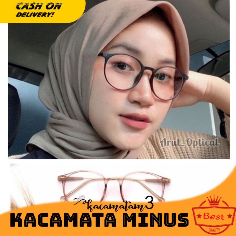 Kacamata minus-Kacamata normal gratis box lap cairan pembersih kacamata