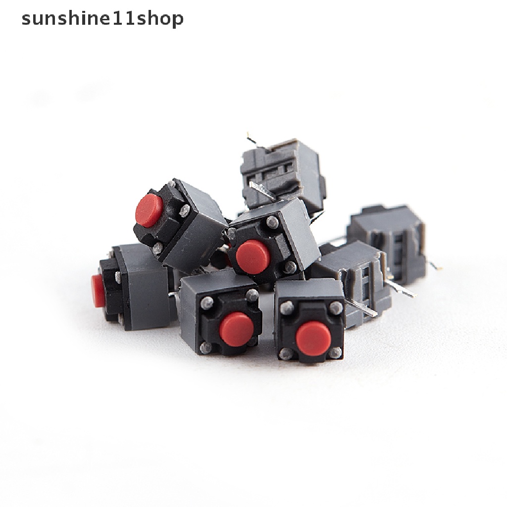 (SHO) 10pcs Kailh Tombol Mute 6x6 X 7.3 Untuk Mouse Wireless