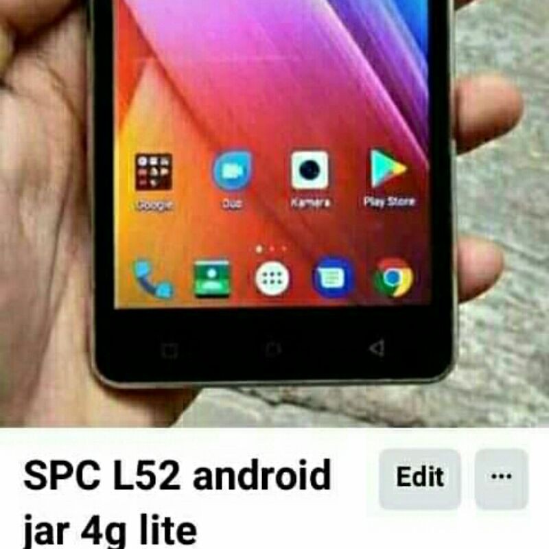 HP SPC  android lyr 5 inc jar 4g lite