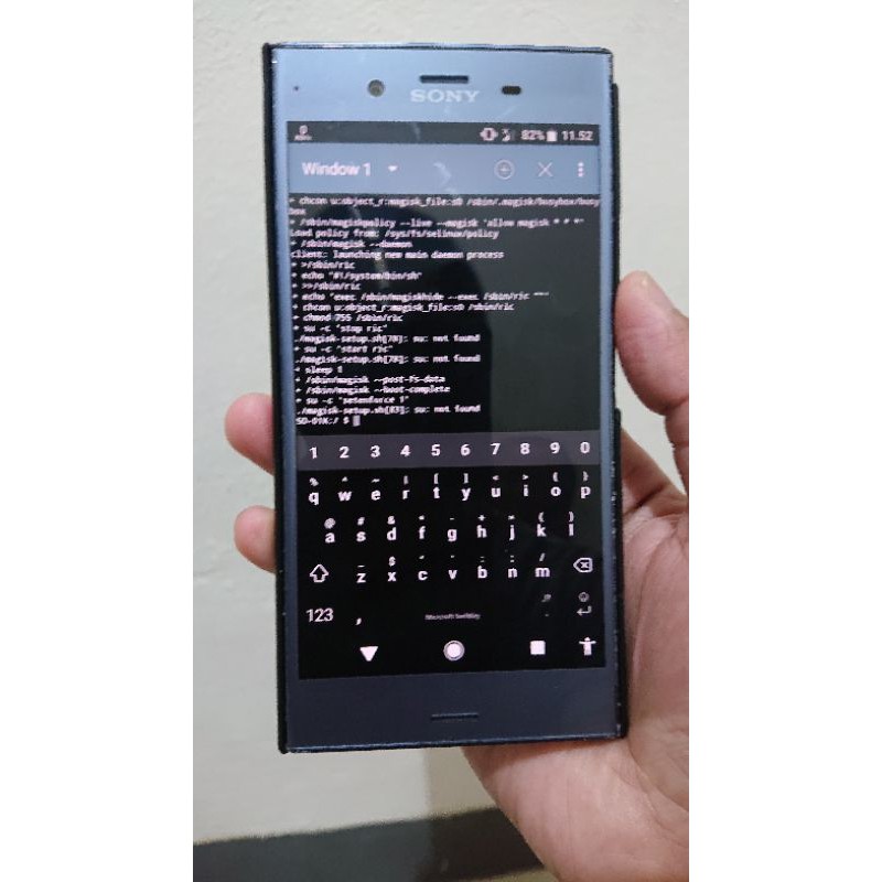 SONY XPERIA XZ1 TEMPROOT PREMIUM MINUSAN