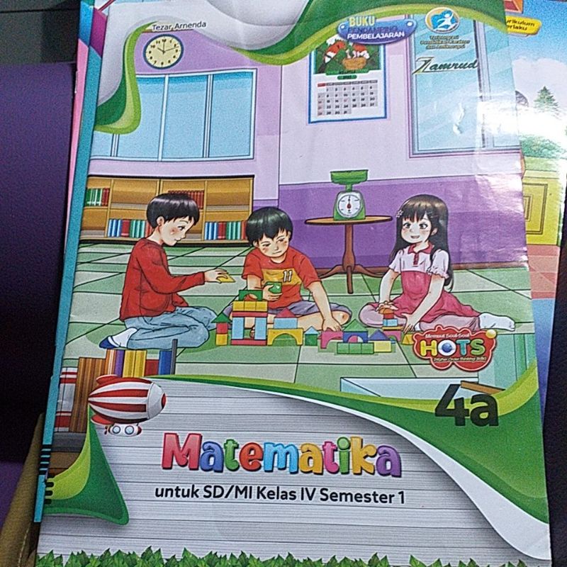 lks MATEMATIKA untuk SD/MI kelas 4 semester 1 |zamrud