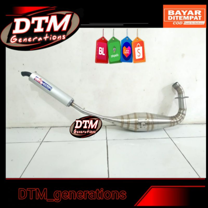 knalpot kawasaki ninja r ss dan rr   yy_pang stainlist type L slancer alumunium las