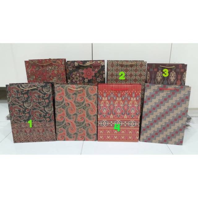 

Paperbag Batik XL Besar Eksklusif samson doff isi 12pcs