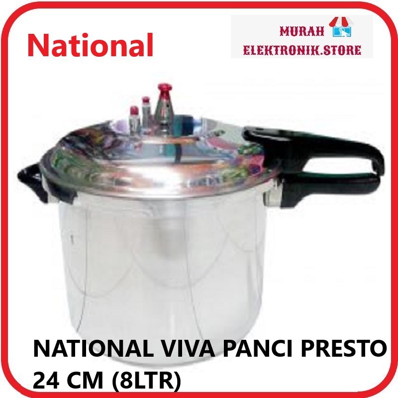 Pressure Cooker Panci Presto Viva National 8 Ltr 24 cm