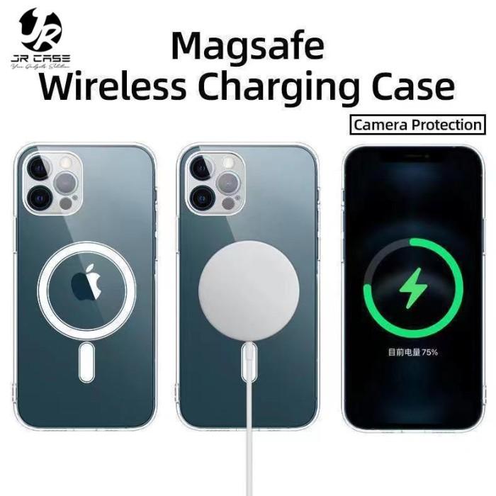 Magsafe Wireless Clear Case Iphone 12 Soft Case Bening Iphone 12