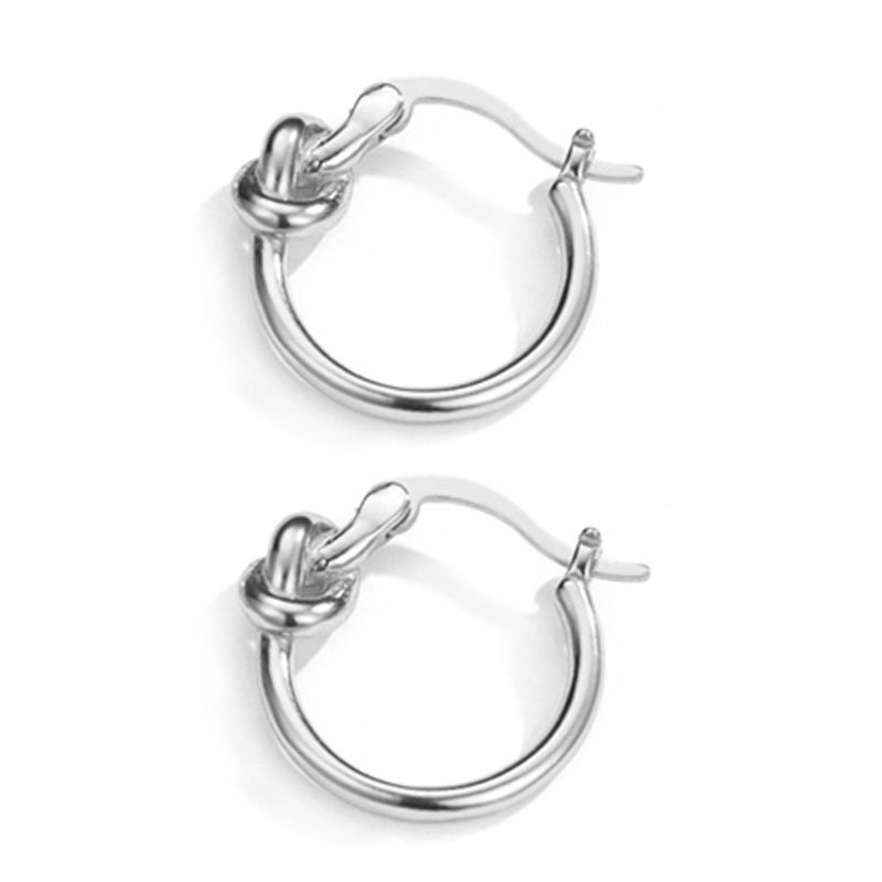 Anting Hypoallergenic Bahan Sterling Silver Untuk Wanita