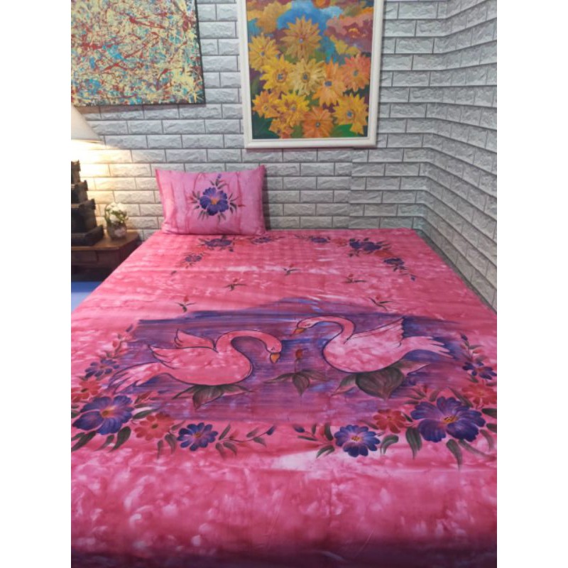 Sprei Lukis Bali UK 200 Custom (Pilih Motif Dan Warna)