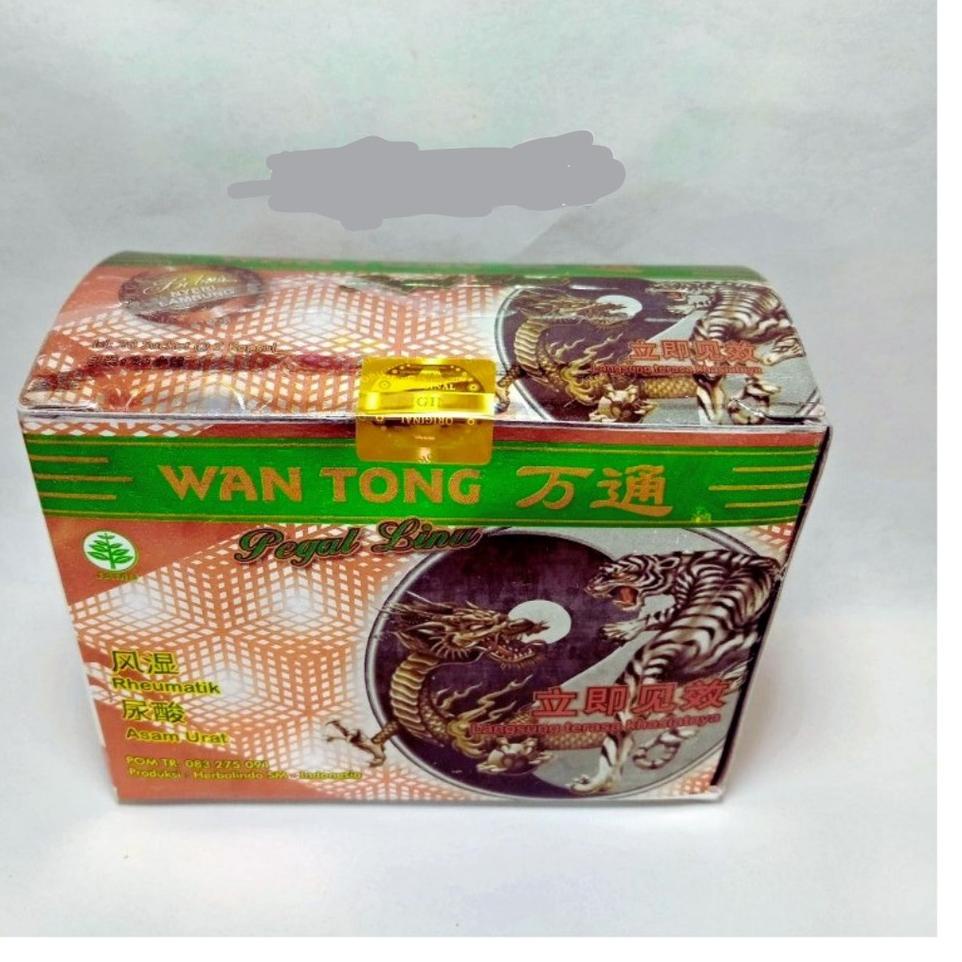 Produk Unggul,, Kapsul wantong asli - wan tong - wantong isi 20 sachet