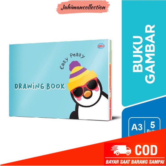 

✨ BISA COD ✨ SiDU Buku Gambar A3 5 Buku SDU DB 10 A3