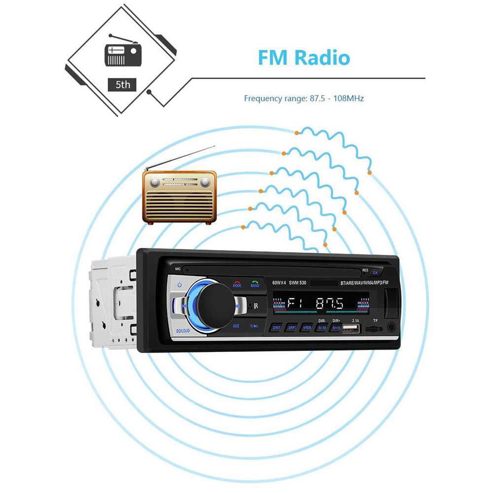 Taffware Tape Audio Mobil Bluetooth Car MP3 Player - JSD-530