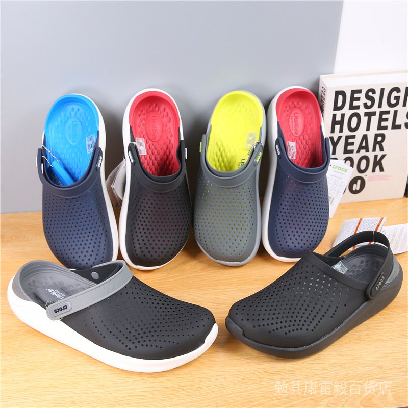 Crocs / Sandal Crocs / Crocs Literide / Literide / Sandal Pria / Lite Ride / Sepatu Sandal Perawat