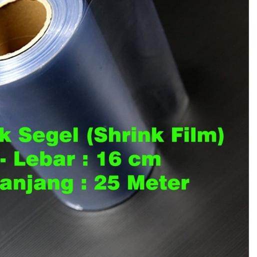 

♔ Plastik Segel 16cm x 25meter (Shrink Film/Plastik Shrink/Heat Shrink) ○