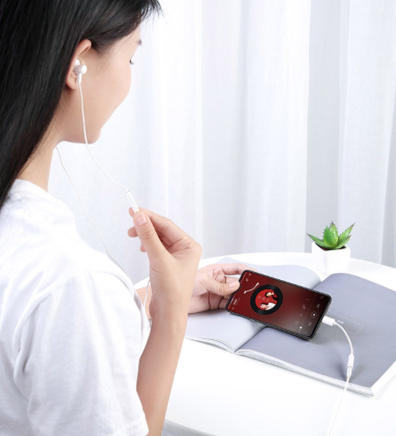 Kabel Adapter Usb Tipe C Ke Jack Audio Aux 3.5mm Untuk Huawei