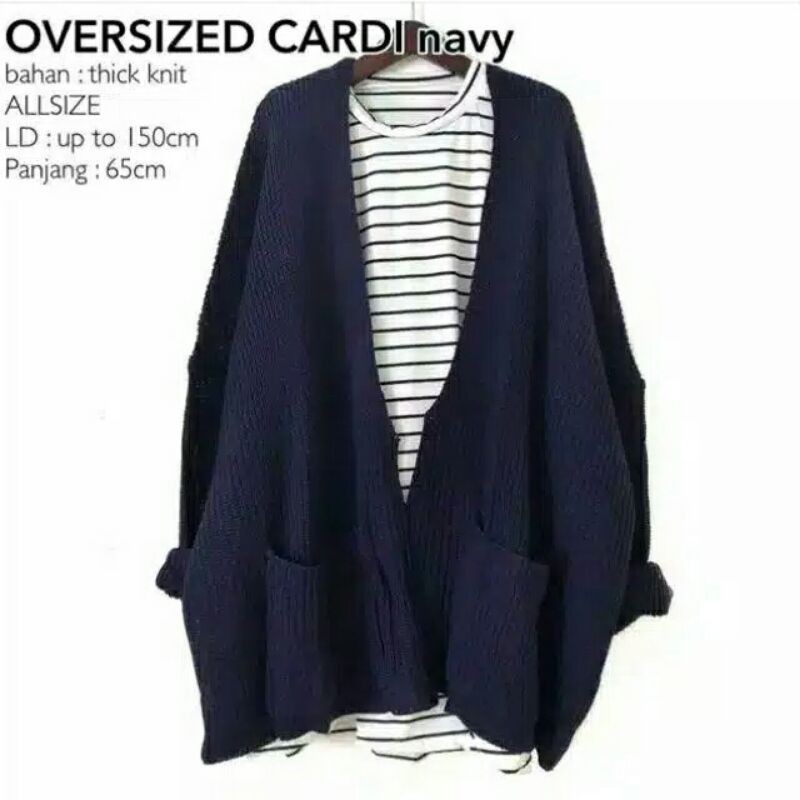 RAJUT OVERSIZED / LOOCY CARDY / CARDIGAN / KARDIGAN RAJUT OVERSIZED / KARDIGAN WANITA / KARDIGAN PAN