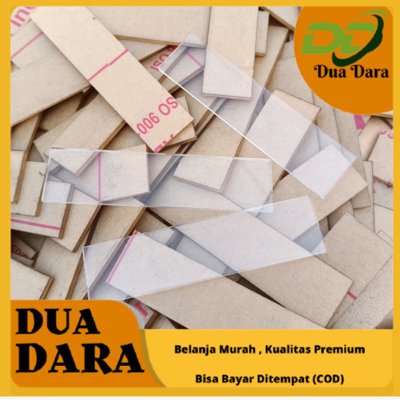 

PAPAN NAMA DADA BAHAN AKRILIK POLOS NAME TAG ACRYLIC 8x2cm