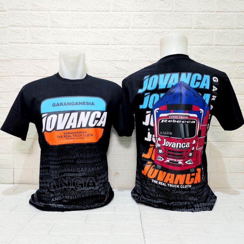 PROMO kaos truk dewasa jovanca garanganesia rebbeca / WULLAND STORE