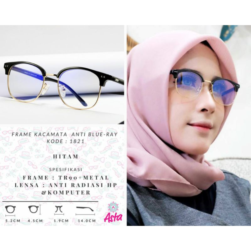 kacamata anti radiasi 1821 by asta