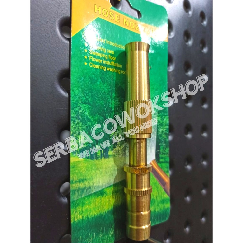 Semprotan Air Lurus Kuningan-Semprotan Air Hoze Nozzle VPR Taman Termurah Berkualitas
