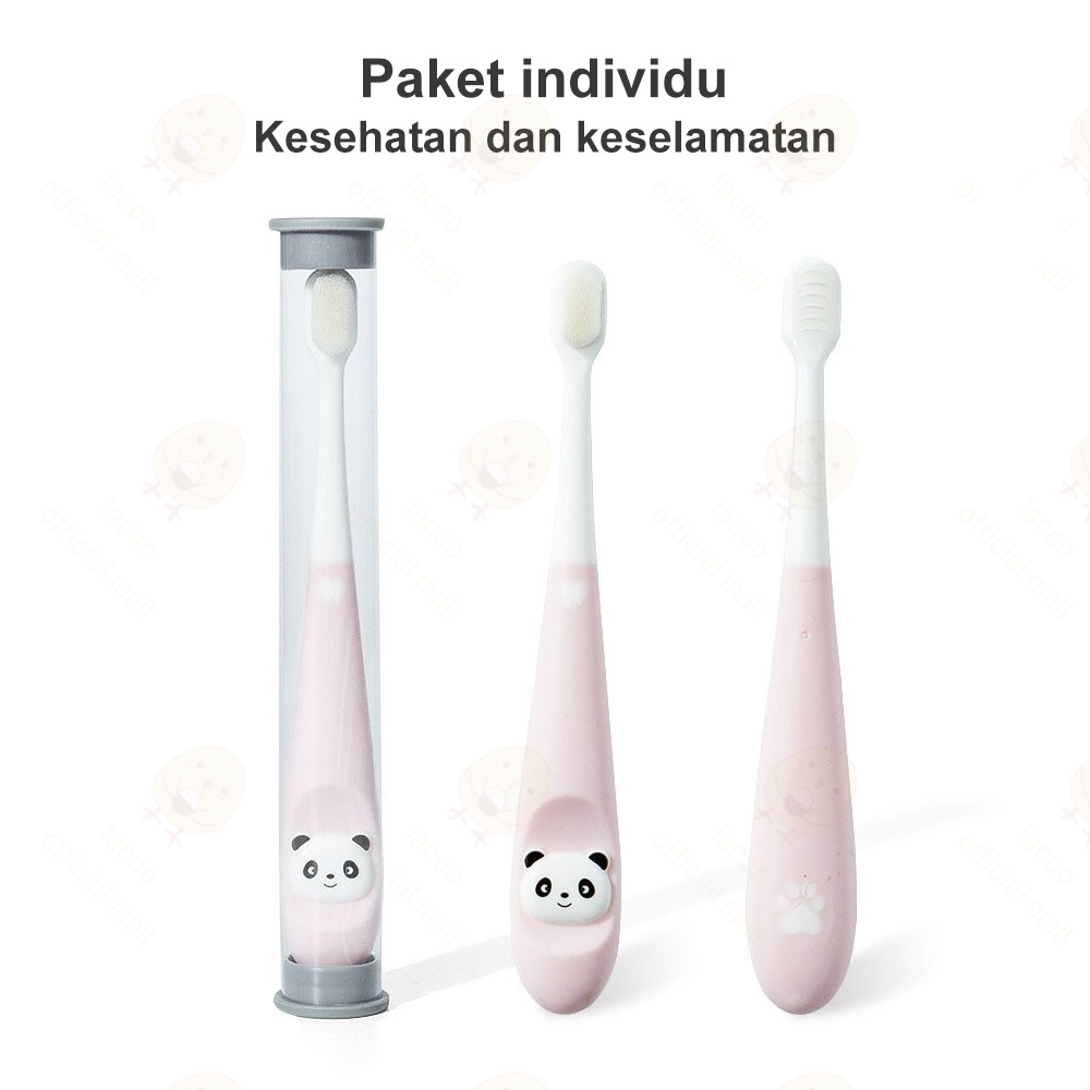 Sikat gigi bayi anak lembut Toothbrush baby lucupembersih mulut bayi 2-12 tahun