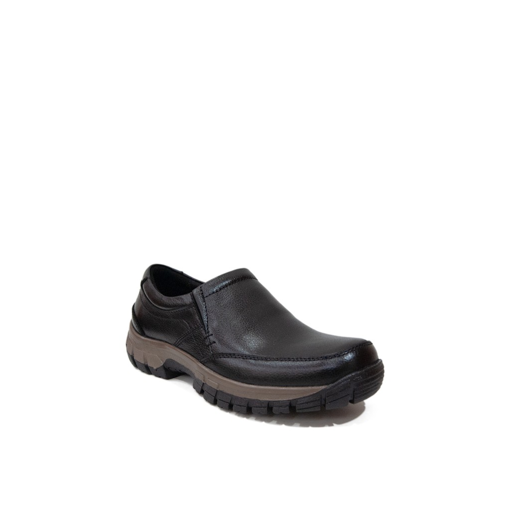 Borsa Sepatu Kasual Pria Slip on Kulit Asli Borsa Logan 2
