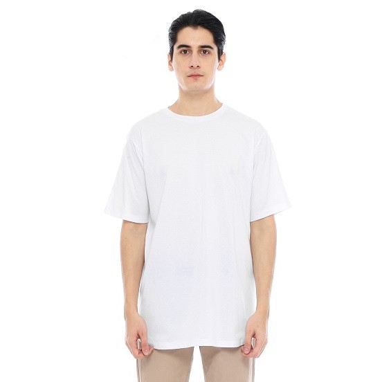 Dyllco T-Shirt Crewneck White - Kaos Polos Putih