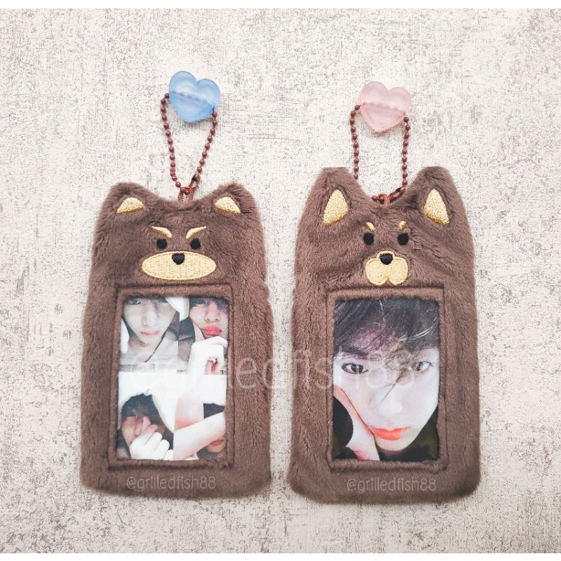 [CEK VARIASI] BTS V Taehyung Jungkook Cahol Photocard PC Card Holder Wallet Bam Tannie Tan VKOOK KOO